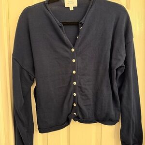 Navy Cardigan